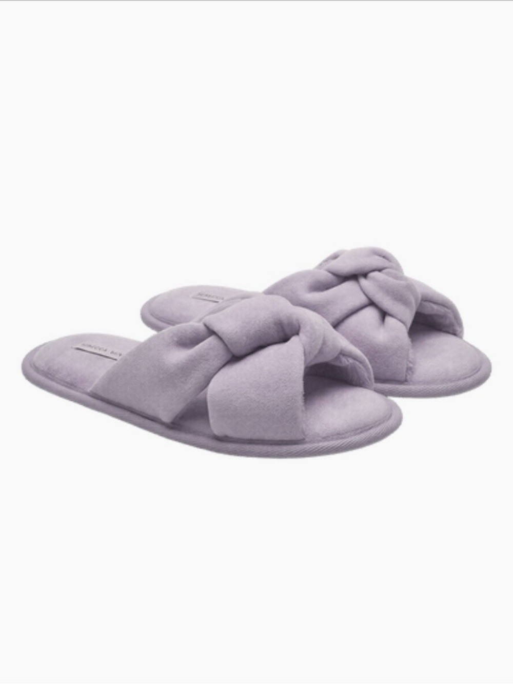 NWT Rebecca Minkoff Knot Slide Sandals in Lavender